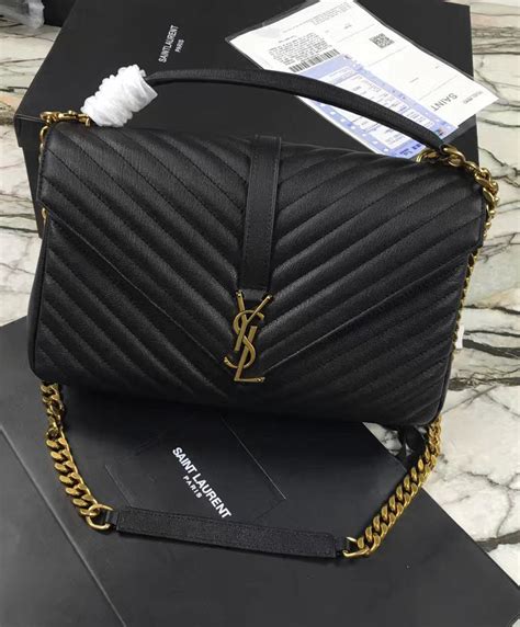 ysl large college bag fake|ysl college bag small.